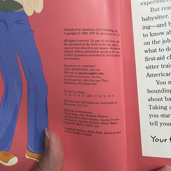 Set of 3 American Girl Books Paperback Babysitting Confidence and Style - Picture 4 of 14